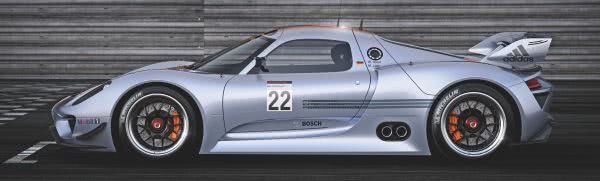 Porsche 918 RSR mit noch leistungsstrkerem Hybrid-Antrieb