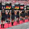 Die Formel1-Girls am Hockenheimring
